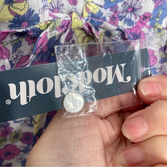 ModCloth Ditzy Floral Print “Ruffling For Flowers” MIDI Dress Cottagecore Sz 14 - Picture 13 of 16